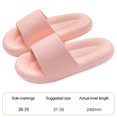 thumbnail image 2 of Zapatillas de casa antideslizantes de 2 piezas, sandalias de EVA de lujo ligeras con gruesa 38-39 rosa jinwen Zapatillas de casa antideslizantes, 2 of 8