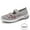 Grey 1, variant on Plum Blossom Women's Shoes, with A Grip Sole, Skin Friendly Breathable Insole, Lightweight and Comfortable, Multi-functional Casual Shoes, Suitable for Daily Commuting