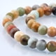 thumbnail image 4 of 76 cuentas de amazonita natural de 10 mm, cuentas energéticas redondas sueltas de piedras preciosas para pulseras, collares y joyas., 4 of 7