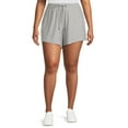 thumbnail image 3 of Athletic Works Women's and Women's Plus ButterCore Performance Gym Shorts, Sizes XS-4X, 2-Pack, 3 of 6