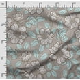 thumbnail image 2 of Soimoi Floral Print,Cotton Poplin Sewing Fabric Sold by The Yard- 42 Inch WideSewing Craft Quilting/ Quilt Making Fabric -Blue, 2 of 5