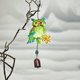thumbnail image 4 of Kuymtek Metal vidrio pintado búho viento carillones jardín pájaros viento carillón colgante colgante Kuymtek Iluminación del hogar multifuncional, 4 of 9