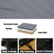 thumbnail image 5 of Juego completo de fundas para asientos de coche CAROMOP para 5 asientos, negro y gris, 5 of 8