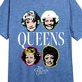 thumbnail image 6 of Golden Girls Queens Crew Neck Short Sleeve Blue Heather Women's Night Shirt-Small, 6 of 7