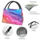 thumbnail image 4 of Fotbe Rainbow Glitter Cute Bolsa Térmica Portátil con Estampado, Bolsa de Entrega de Alimentos Aislada, Bolsa Reutilizable de Gran Capacidad para Comidas y Supermercado, 4 of 6