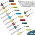thumbnail image 2 of POINTERTECK Mini DIY Tiny Micro TCT Twist Drill Bit Set Hand Model Craft Tool Bit 0.3-3mm, 2 of 10