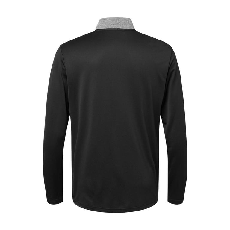 Adidas - Heather Block Print Quarter-Zip Pullover - A522 - Walmart.com