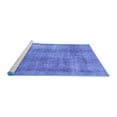 thumbnail image 2 of Ahgly Company Machine Washable Indoor Rectangle Abstract Blue Modern Area Rugs, 8' x 10', 2 of 4