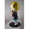 thumbnail image 6 of Nifao Cartoon Monopoly Boy with Money Cotton Candy Resin Statue – Home Office Decor Sculpture, 15"L x 24"W x 31"H, 6 of 11
