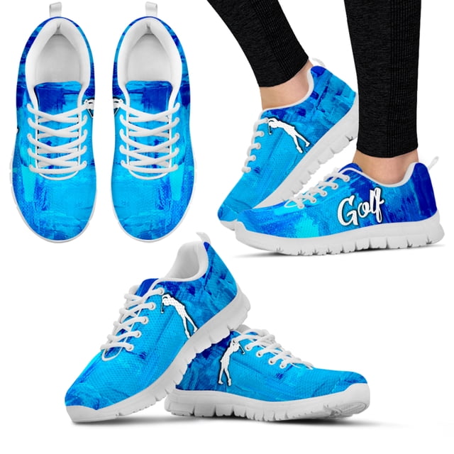 Zapatos de estrella cómodos con cordones para golf, deportes, actividades, pasatiempos o necesidades aficionadas, zapatos con estampado personalizado, zapatos planos de regalo