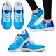 thumbnail image 1 of Zapatos de estrella cómodos con cordones para golf, deportes, actividades, pasatiempos o necesidades aficionadas, zapatos con estampado personalizado, zapatos planos de regalo, 1 of 6