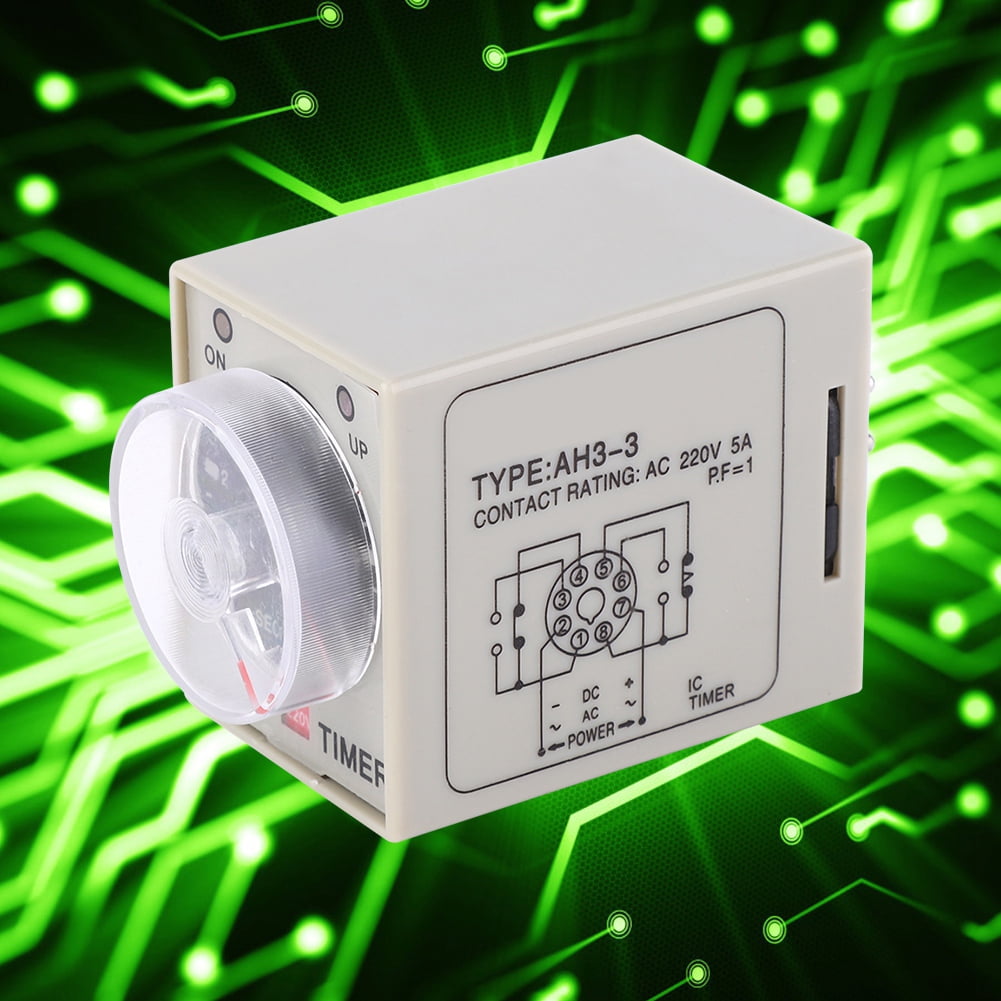 Time Relay Timer Switch AH33 Time Relay Delay Timer Switch AC 220V For Automatic Control System