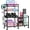 33.5", variant on Dumbbell Rack, Home Gym Weight Rack Storage, Adjustable Dumbbell Stand Organizer with Wheels, Holds Dumbbells,Kettlebells, Yoga Mats