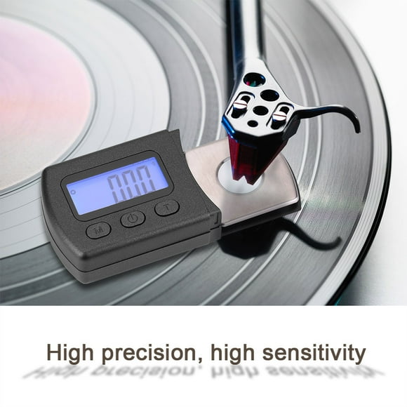 Fdit stylus gauge, digital stylus force guage,LCD Digital Cartridge Stylus Tracking Force Gauge Scale 0.01g with 5g Calibration Weight