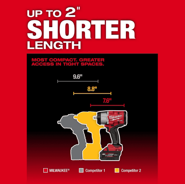 Milwaukee Electric Tool MWK2967-22GG M18 FUEL 1/2" Impact Wrench & Grease Gun Combo Kit