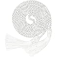 thumbnail image 2 of Graduation Honor Cord Verdsylv 68 Inch Graduation Honor Cord with Tassel - Academic Sash for High School, College, Bachelor & Doctoral Commencement Ceremony, Academic Sash, White, 2 of 7