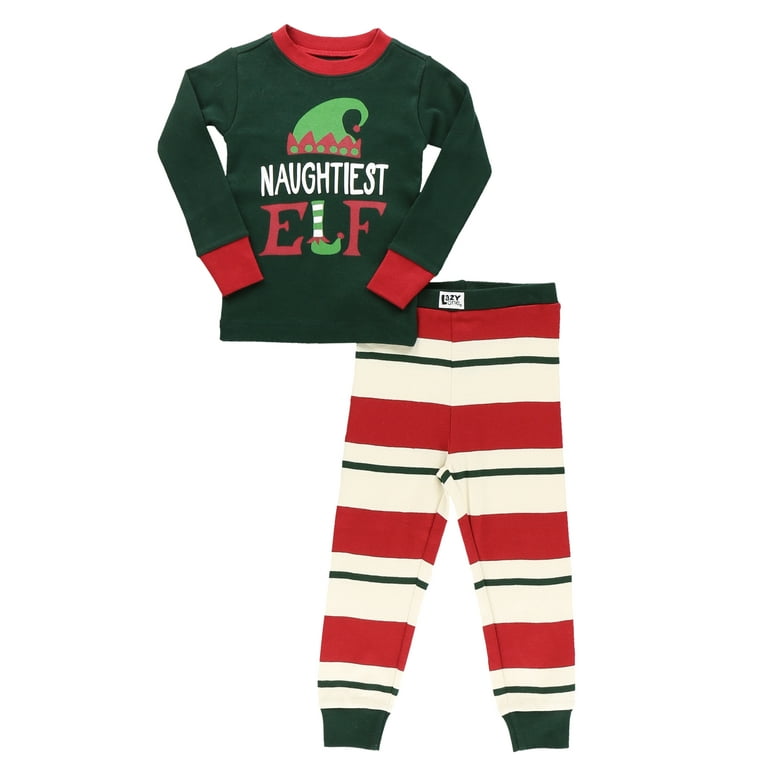 LazyOne Matching Family Pajamas Elf Christmas Pajamas for Family