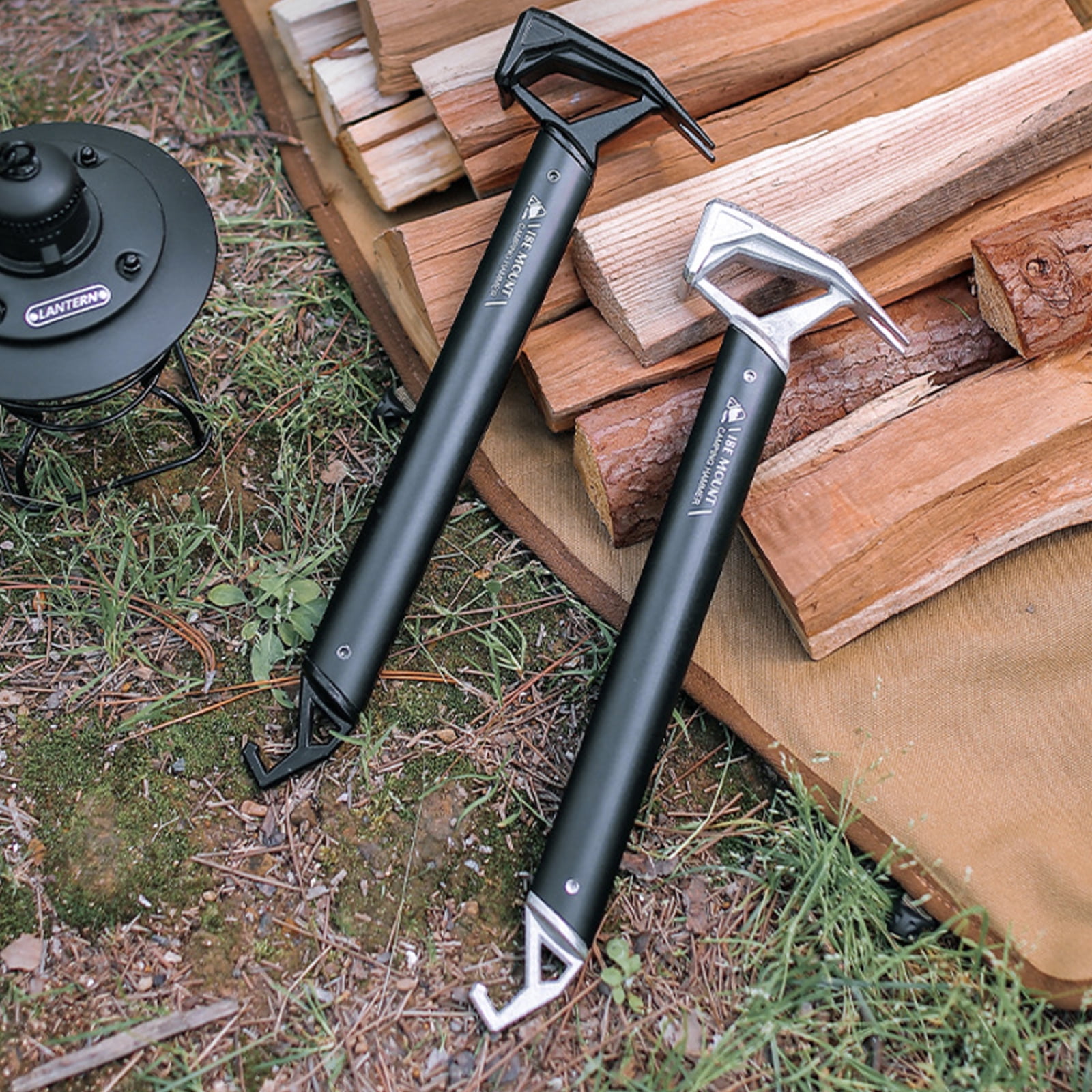 Aluminum Alloy Camping Sinkers With Ergonomic Handle Outdoor Use Sinkers Suitable for Tent Stakes and Outdoor Activity