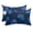 Blue, Purple, Teal, variant on Coastal Corals Outdoor Pillows for Chaise Lounge Chair Beach Headrest Pillow Set of 2 Waterproof Lumbar Pillows with Insert&Strap Blue Jellyfish Nautical Cyan Polka Dots Pool Pillow 12"x20"