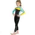 thumbnail image 3 of Kids Girls Long Sleeve One Piece Wetsuits Swimsuits, 3 of 6
