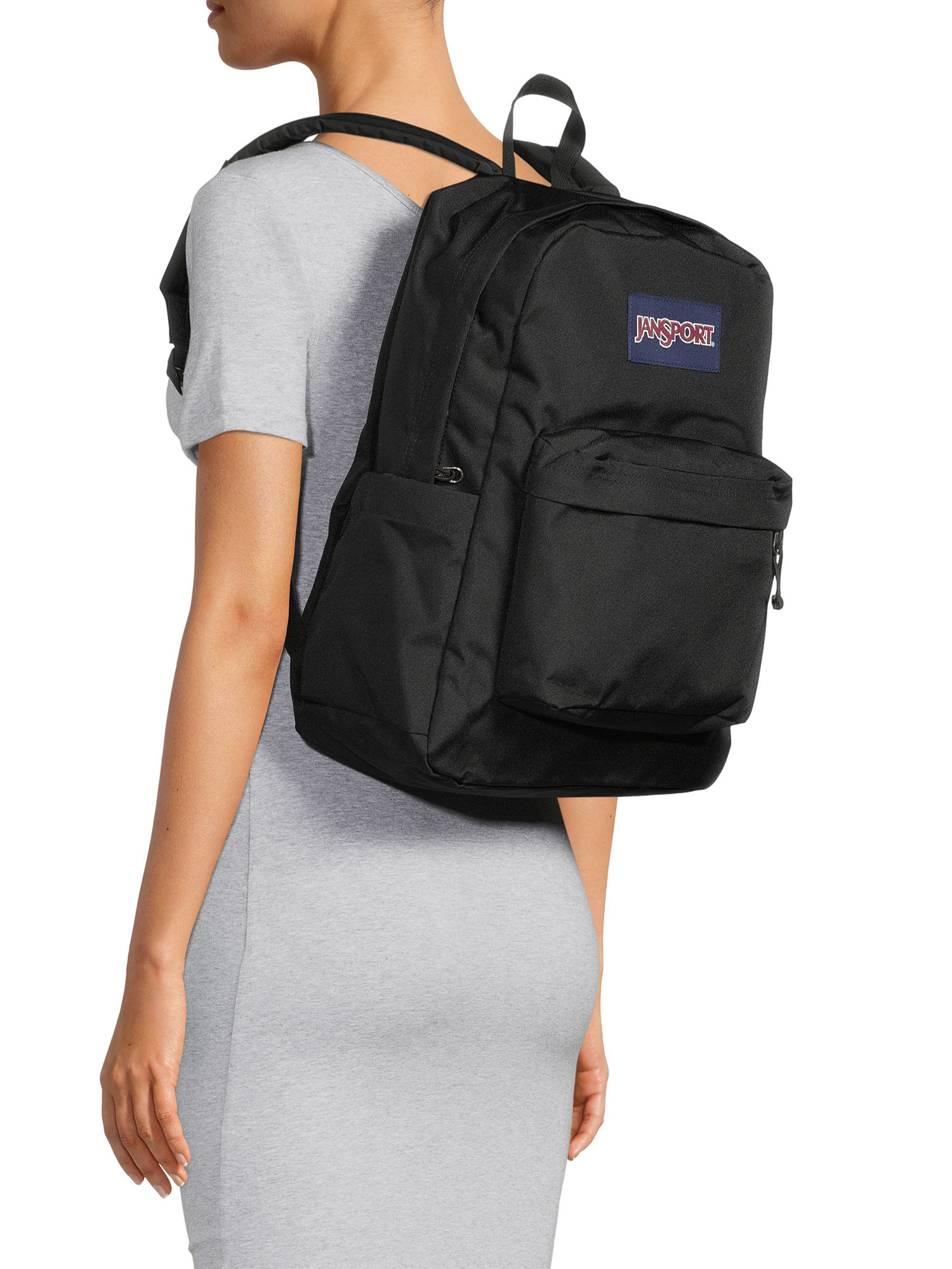 JanSport Unisex SuperBreak Backpack School Bag Black - Walmart.com