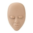 thumbnail image 2 of Lash Mannequin Head, Reusable Soft Rubber 3D Effects Replaced Makeup Eyelash Mannequin Head, For Beginner Lash Extension Practice, 2 of 8