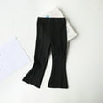 thumbnail image 2 of YTDSCS Baby Toddler Girls' Flare Leggings Tights Kids Cross Flare Pants Soft Bell Bottoms Stretchy High Waisted Pants for Kids Child Yoga Dance, 2 of 8