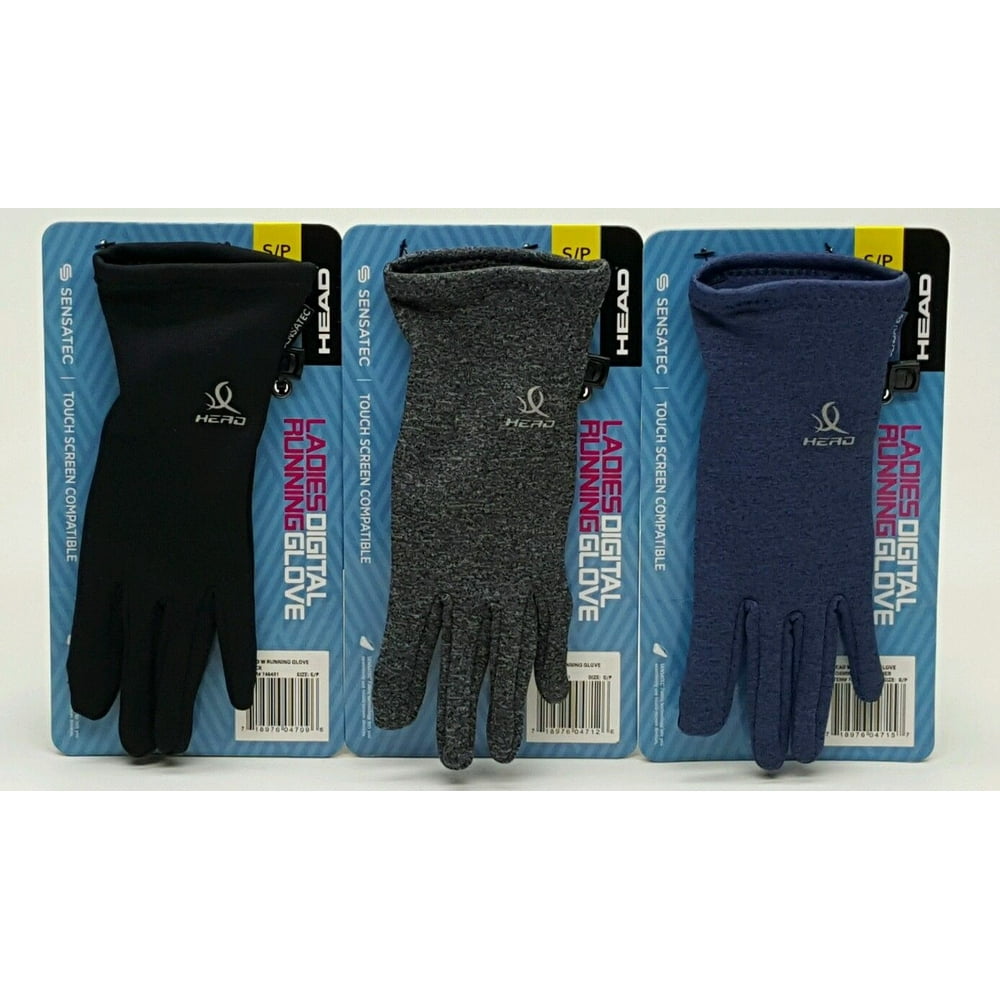 HEAD HEAD Sensatec Touchscreen Ladies Digital Running Gloves