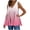 Pink, variant on fatyb V Neck Tank Tops for Women Gradient Color Ruffle Shirts Flowy Sleeveless Womens Summer Blouses