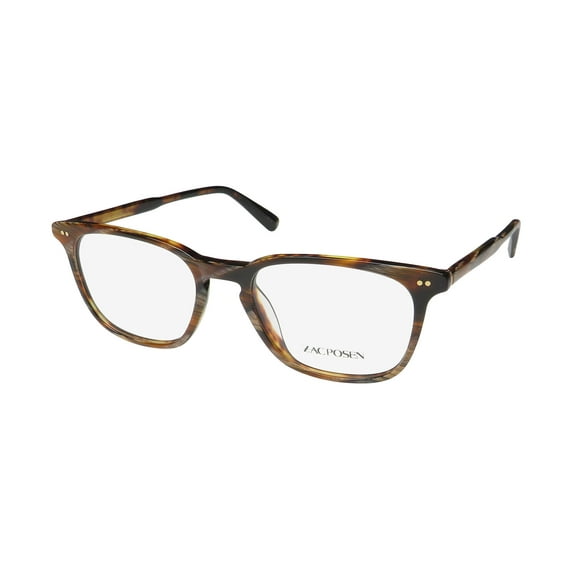 ZAC POSEN SYLVESTER UPSCALE FULL-RIM SIMPLE & ELEGANT HIP EYEGLASS FRAME/EYEWEAR