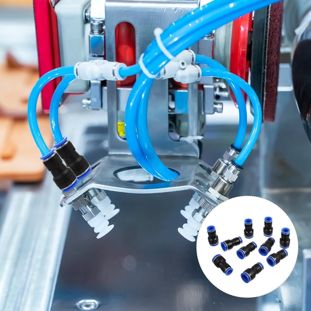 PAMINGONO 10Ud Conectores Neumáticos De ABS Para Tubo Con Push to Connect