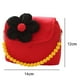 thumbnail image 2 of Bolso cruzado de la felpa del bolso del cuerpo de la cruz de la flor de la moda de las niñas, 2 of 6