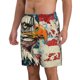 thumbnail image 2 of Balery Retro American Eagle Traje de Baño Estilo Hawaiano para Hombre, Shorts de Secado Rápido con Bolsillos-X-Large, 2 of 6