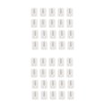 thumbnail image 2 of Gancho de Pared Autoadhesivo Billuyoard 20 Piezas Blanco, 2 of 6