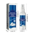 thumbnail image 3 of Shoe and Sock Deodorizing Spray, Antibacterial Odor Eliminating, 1 Pack 2.0 fl oz, Long Lasting Odor Control for Athletic Sneakers Boots Gym Locker and Everyday Footwear, 3 of 7
