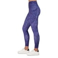 thumbnail image 4 of Reebok Women's Printed High Rise 7/8 Leggings with 25" Inseam and Side Pockets, 4 of 4