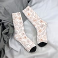 thumbnail image 5 of KLL Maple Leaves Print Cool Socks Men's Women's Crew Socks Funny Crazy Novelty Stockings, 5 of 6