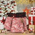 thumbnail image 6 of Wukai Plus Cross Print Christmas Burlap Bags,Drawstring Christmas Burlap Goody Gift Candy Bags Xmas Burlap Treat Bags for Candy Wrapper Xmas Party Favors-Black, 6 of 8