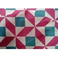 thumbnail image 4 of oneOone Cotton Silk Fabric Triangle|Parallelogram & Square Geometric Printed Craft Fabric BTY 42 Inch Wide, 4 of 4