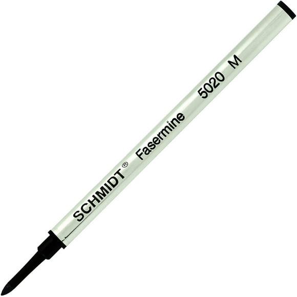Schmidt Refill Fibre Fasermine 5020, Medium Point Pen Refill, Black (50201)