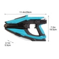 thumbnail image 3 of Electric Water Gun with Blowback Action LED Flashing Light High Speed Automatic Continuous Shooting Water Blaster Toy,Large Capacity Rechargeable Motorized Pool Beach Summer Water Fight Toy, 3 of 5