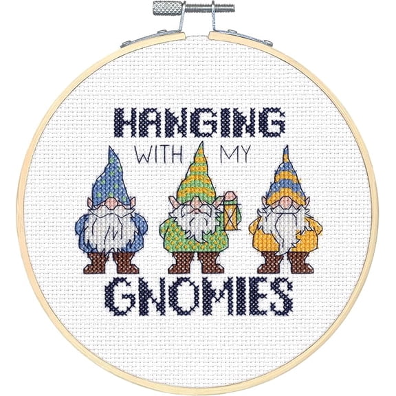 Dimensions Embroidery Kit Gnomies