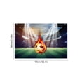 thumbnail image 2 of SIYTUAU Polyester Non-Skid Washable Area Rug With Soccer Stadium Print For Boys Bedroom Game Room And Living Room 35X24 Inches, 2 of 6