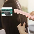 thumbnail image 3 of Mini Hair Straightener, Ceramic Flat Iron, Portable 2 Inch Floating Plates for Frizz Reduction and Shine Enhancement, Lightweight Alloy Design for Smooth, Soft, and Shiny Hair Styling, 3 of 6