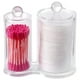 thumbnail image 1 of Organizador de maquillaje Soporte para almohadillas de algodón Separador de frascos de hisopos con 2 secciones, Botes de ba?o, Frascos de ba?o para bolas de algodón, Hisopos de algodón, Rondas de algodón LingWen 1327534108378, 1 of 1