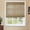 Ln05 Cinnamon, variant on Cordless Roman Shade, Light Filtering Woven Bamboo Blinds for Windows, Custom Bamboo Woven Shade for Interior Windows, Marble White, 1 Shade outdoor curtains