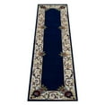 thumbnail image 4 of Rugsotic Carpets Hand Tufted Wool Eco-Friendly Area Rugs - 2'8''x10', Runner, Blue White, Modern Contemporary Design, High Pile Handmade Anti Skid Rugs for Living Room, Bed Room (K04031), 4 of 5