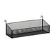 thumbnail image 1 of Estante de noche, cesta de almacenamiento colgante, organizador de pared fácil de instalar para grande negro, 1 of 9