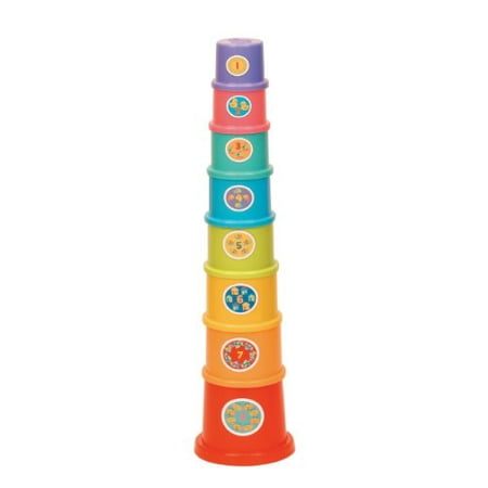 Castle Toys Nesting Toddler Educational Numbers Size Colors Learning Baby Stacking Cups