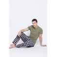 thumbnail image 3 of Goood Times Mens Pajama Bottoms Pants Plaid Men's Lounge Pj Sleepwear with Pockets Online, 3 of 7